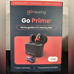 Wireless Rechargeable Hearing Aids